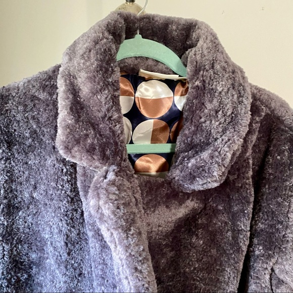 Anthropologie Maeve faux fur coat - Picture 10 of 17